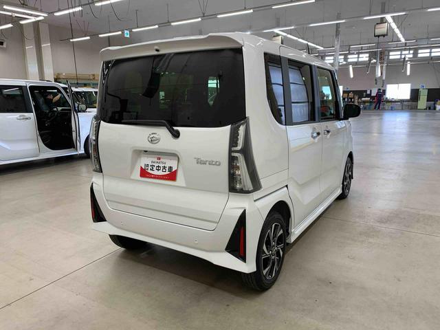 タントカスタムＸ　２ＷＤ両側電動スライドドア・ＬＥＤヘッドライト・オートライト・プッシュボタンスタート・アイドリングストップ・オートエアコン・シートヒーター・バックカメラ・スマートアシスト・電動格納式ドアミラー（群馬県）の中古車