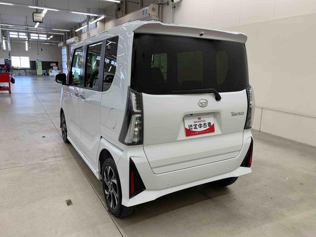 タントカスタムＸ　２ＷＤ両側電動スライドドア・ＬＥＤヘッドライト・オートライト・プッシュボタンスタート・アイドリングストップ・オートエアコン・シートヒーター・バックカメラ・スマートアシスト・電動格納式ドアミラー（群馬県）の中古車