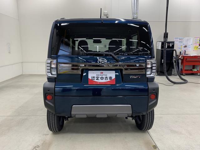 タフトＧ　ダーククロムベンチャー　２ＷＤ　走行１３５４キロアイドリングストップ　オートエアコン　キーフリー　プッシュボタンスタート　電動パーキングブレーキ　ＬＥＤヘッドライト　オートライト　シートヒーター　スマートアシスト　ガラスルーフ　バックカメラ（群馬県）の中古車