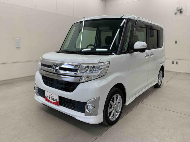 タントカスタムＸ　ＳＡ　２ＷＤ左側電動スライドドア・ＬＥＤヘッドライト・プッシュボタンスタート・スマートアシストＩ・ＣＤチューナー（群馬県）の中古車