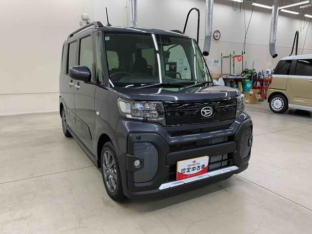 タントファンクロス　２ＷＤ元当社試乗車　純正９インチディスプレーオーディオ　バックカメラ　キーフリー　電動パーキングブレーキ　リヤ両側電動スライドドア　ＬＥＤヘッドライト　シートヒーター　スマートアシスト　アイドリングストップ（群馬県）の中古車