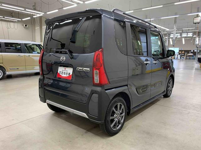 タントファンクロス　２ＷＤ元当社試乗車　純正９インチディスプレーオーディオ　バックカメラ　キーフリー　電動パーキングブレーキ　リヤ両側電動スライドドア　ＬＥＤヘッドライト　シートヒーター　スマートアシスト　アイドリングストップ（群馬県）の中古車