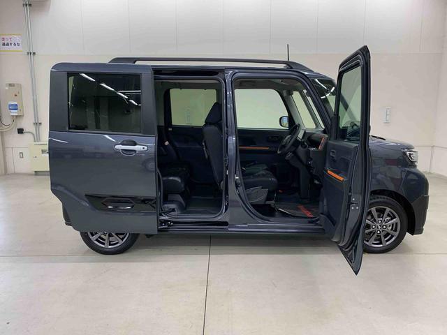 タントファンクロス　２ＷＤ元当社試乗車　純正９インチディスプレーオーディオ　バックカメラ　キーフリー　電動パーキングブレーキ　リヤ両側電動スライドドア　ＬＥＤヘッドライト　シートヒーター　スマートアシスト　アイドリングストップ（群馬県）の中古車