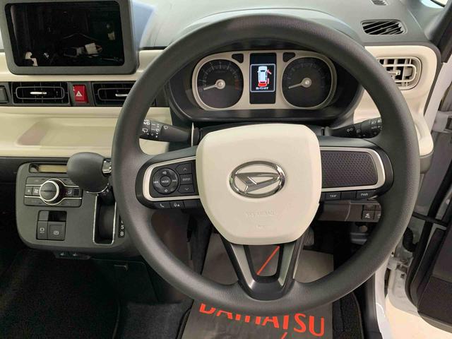 ムーヴキャンバスストライプスＧ　２ＷＤ両側電動スライドドア・ＬＥＤヘッドライト・バックカメラ・シートヒーター・スマートアシスト・アイドリングストップ・プッシュボタンスタート・オートライト・オートマチックハイビーム・オートエアコン（群馬県）の中古車