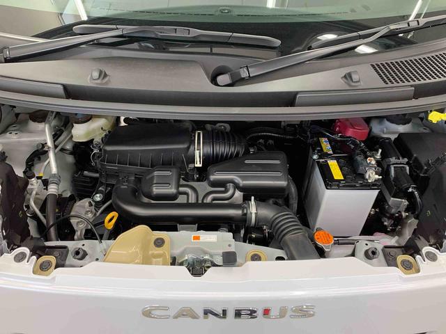 ムーヴキャンバスストライプスＧ　２ＷＤ両側電動スライドドア・ＬＥＤヘッドライト・バックカメラ・シートヒーター・スマートアシスト・アイドリングストップ・プッシュボタンスタート・オートライト・オートマチックハイビーム・オートエアコン（群馬県）の中古車