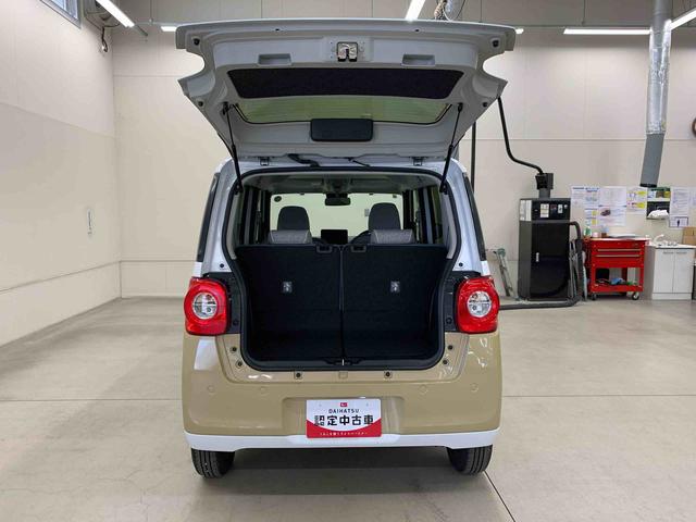 ムーヴキャンバスストライプスＧ　２ＷＤ両側電動スライドドア・ＬＥＤヘッドライト・バックカメラ・シートヒーター・スマートアシスト・アイドリングストップ・プッシュボタンスタート・オートライト・オートマチックハイビーム・オートエアコン（群馬県）の中古車