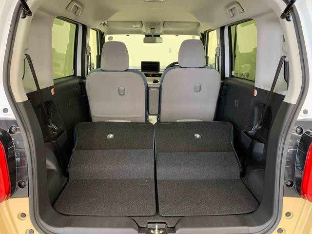 ムーヴキャンバスストライプスＧ　２ＷＤ両側電動スライドドア・ＬＥＤヘッドライト・バックカメラ・シートヒーター・スマートアシスト・アイドリングストップ・プッシュボタンスタート・オートライト・オートマチックハイビーム・オートエアコン（群馬県）の中古車