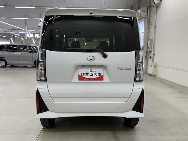 タントカスタムX 2WD両側電動スライドドア・LEDヘッドライト・オートライト・スマートアシスト・プッシュスタートボタン・アイドリングストップ・シートヒーター・電動格納式ドアミラー・電動パーキングブレーキ(群馬県)の中古車