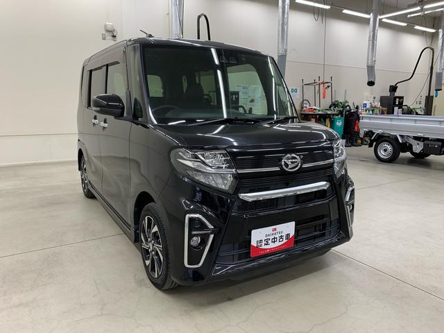 タントカスタムＸ　２ＷＤ両側電動スライドドア・ナビ・ドライブレコーダー・ＬＥＤヘッドライト・オートライト・オートマチックハイビーム・プッシュスタートボタン・アイドリングストップ・シートヒーター・スマートアシスト（群馬県）の中古車