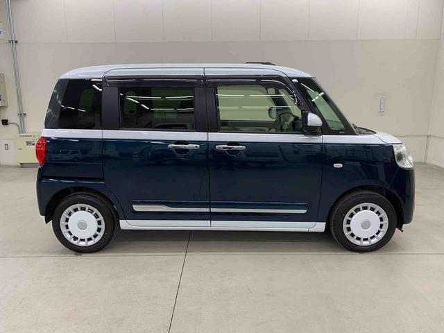 ムーヴキャンバスストライプスＧ　２ＷＤ両側電動スライドドア・ナビ・ドライブレコーダー・ＥＴＣ・ＬＥＤヘッドライト・オートライト・オートマチックハイビーム・プッシュスタートボタン・アイドリングストップ・シートヒーター・スマートアシスト（群馬県）の中古車