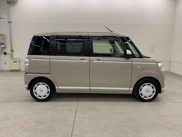 ムーヴキャンバスＧホワイトアクセントＶＳ　ＳＡIII　２ＷＤ両側電動スライドドア・ナビ・ドライブレコーダー・ＬＥＤヘッドライト・オートライト・オートマチックハイビーム・プッシュスタートボタン・アイドリングストップ・電動格納式ドアミラー・スマートアシストＩＩＩ（群馬県）の中古車