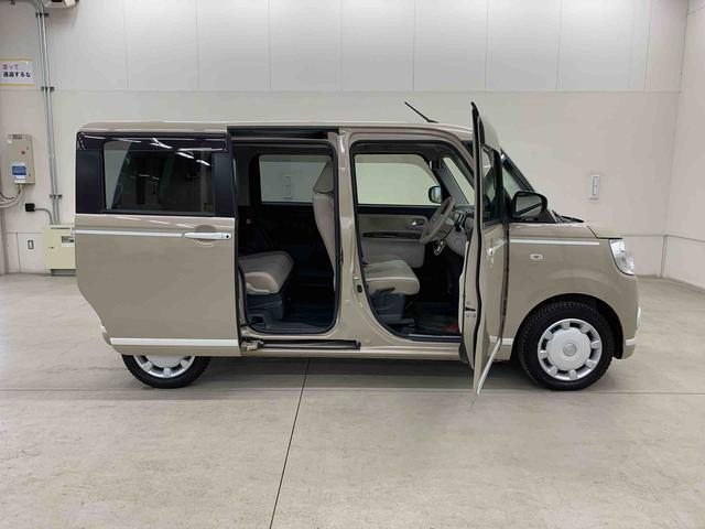 ムーヴキャンバスＧホワイトアクセントＶＳ　ＳＡIII　２ＷＤ両側電動スライドドア・ナビ・ドライブレコーダー・ＬＥＤヘッドライト・オートライト・オートマチックハイビーム・プッシュスタートボタン・アイドリングストップ・電動格納式ドアミラー・スマートアシストＩＩＩ（群馬県）の中古車