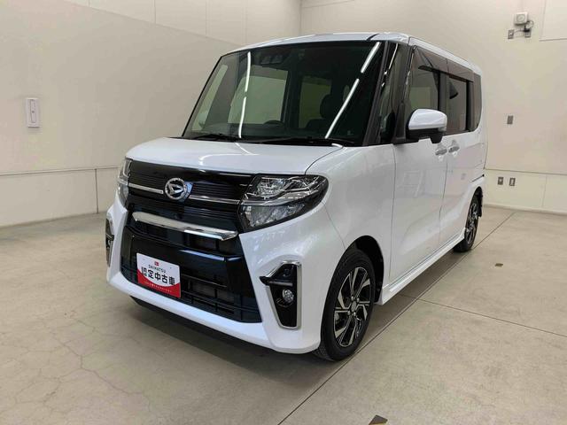 タントカスタムX 2WD両側電動スライドドア・LEDヘッドライト・ナビ・ドラレコ・パノラマモニター・ETC・シートヒーター・スマートアシスト・アイドリングストップ・プッシュボタンスタート・オートライト(群馬県)の中古車