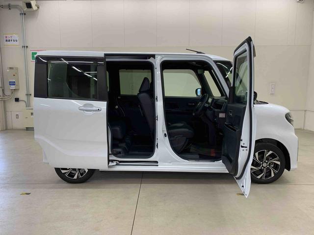 タントカスタムX 2WD両側電動スライドドア・LEDヘッドライト・ナビ・ドラレコ・パノラマモニター・ETC・シートヒーター・スマートアシスト・アイドリングストップ・プッシュボタンスタート・オートライト(群馬県)の中古車