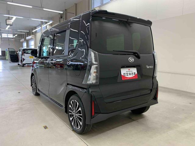タントカスタムRS ecoIDLE非装着車 2WD両側電動スライドドア・LEDヘッドライト・オートライト・オートマチックハイビーム・プッシュボタンスタート・オートエアコン・シートヒーター・バックカメラ・電動格納式ドアミラー・スマートアシスト(群馬県)の中古車
