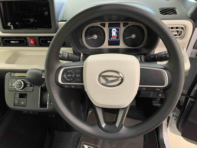 ムーヴキャンバスストライプスG 2WD 走行15キロ両側電動スライドドア プッシュボタンスタート 運転席助手席シートヒーター スマートアシスト LEDヘッドライト オートライト 電動パーキングブレーキ バックカメラ オートエアコン(群馬県)の中古車