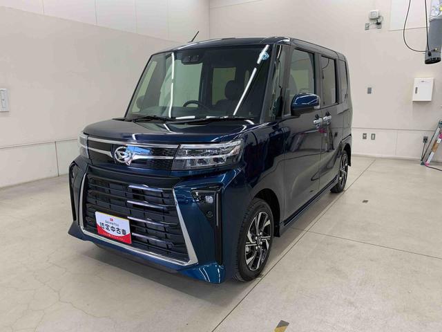 タントカスタムＸ　２ＷＤ　走行１９５０キロ両側電動スライドドア　スマートアシスト　オートエアコン　ＬＥＤヘッドライト　バックカメラ　プッシュボタンスタート　アイドリングストップ　シートヒーター　電動パーキングブレーキ　オートライト（群馬県）の中古車