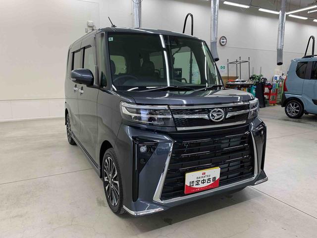 タントカスタムＲＳ　２ＷＤ両側電動スライドドア・ＬＥＤヘッドライト・シートヒーター・スマートアシスト・アイドリングストップ・プッシュボタンスタート・ディスプレイオーディオ・ドラレコ・ＥＴＣ（群馬県）の中古車