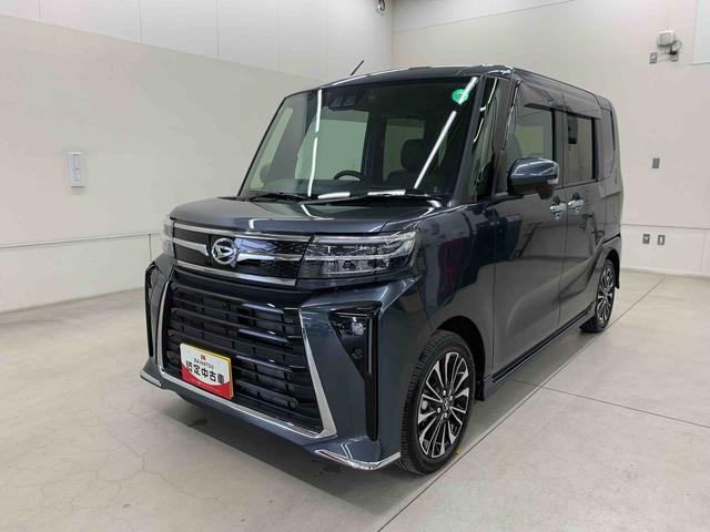 タントカスタムＲＳ　２ＷＤ両側電動スライドドア・ＬＥＤヘッドライト・シートヒーター・スマートアシスト・アイドリングストップ・プッシュボタンスタート・ディスプレイオーディオ・ドラレコ・ＥＴＣ（群馬県）の中古車