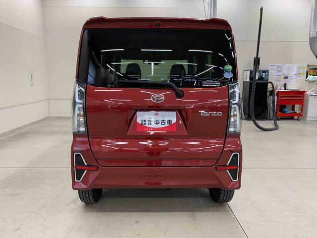 タントカスタムＲＳセレクション　２ＷＤ両側電動スライドドア・ＬＥＤヘッドライト・ナビ・ドラレコ・パノラマモニター・ＥＴＣ・シートヒーター・スマートアシスト・アイドリングストップ・プッシュボタンスタート・オートライト（群馬県）の中古車