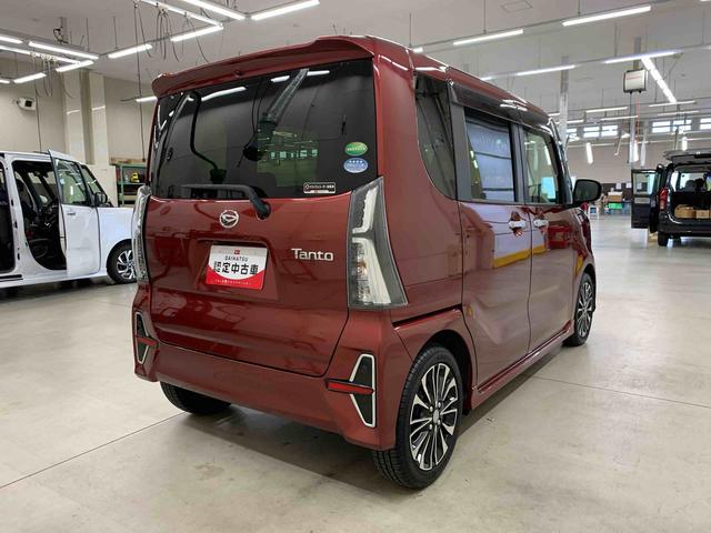 タントカスタムＲＳセレクション　２ＷＤ両側電動スライドドア・ＬＥＤヘッドライト・ナビ・ドラレコ・パノラマモニター・ＥＴＣ・シートヒーター・スマートアシスト・アイドリングストップ・プッシュボタンスタート・オートライト（群馬県）の中古車