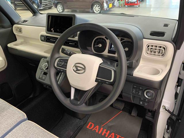 ムーヴキャンバスストライプスＧ　２ＷＤ両側電動スライドドア・ＬＥＤヘッドライト・オートライト・オートマチックハイビーム・プッシュスタートボタン・アイドリングストップ・シートヒーター・電動パーキングブレーキ・スマートアシスト（群馬県）の中古車