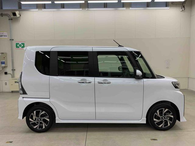 タントカスタムＸ　２ＷＤ両側電動スライドドア・プッシュボタンスタート・アイドリングストップ・ＬＥＤヘッドライト・オートライト・オートマチックハイビーム・オートエアコン・シートヒーター・電動パーキングブレーキ・スマートアシスト（群馬県）の中古車