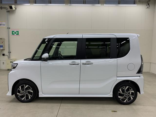タントカスタムＸ　２ＷＤ両側電動スライドドア・プッシュボタンスタート・アイドリングストップ・ＬＥＤヘッドライト・オートライト・オートマチックハイビーム・オートエアコン・シートヒーター・電動パーキングブレーキ・スマートアシスト（群馬県）の中古車