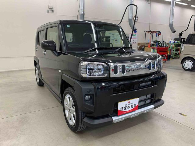 タフトG クロムベンチャー 2WD 走行4301キロバックカメラ オートエアコン 運転席助手席シートヒーター プッシュボタンスタート LEDヘッドライト オートライト スマートアシスト アイドリングストップ ガラスルーフ 電動パーキングブレーキ(群馬県)の中古車