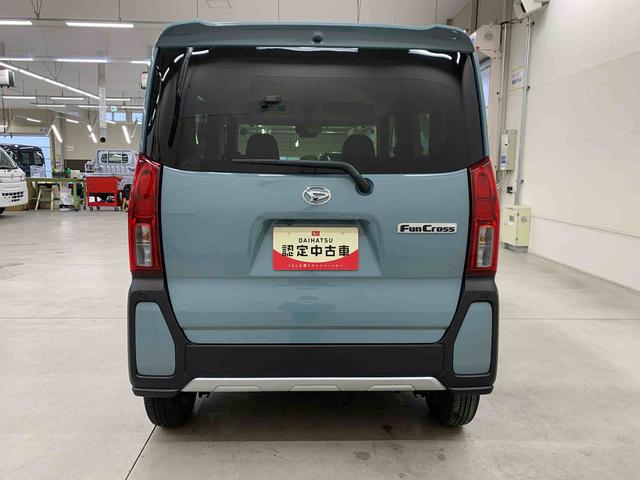 タントファンクロス　ｅｃｏＩＬＤＥ非装着車　２ＷＤ両側電動スライドドア・ＬＥＤヘッドライト・パノラマモニター・シートヒーター・スマートアシスト・アイドリングストップ・プッシュボタンスタート（群馬県）の中古車
