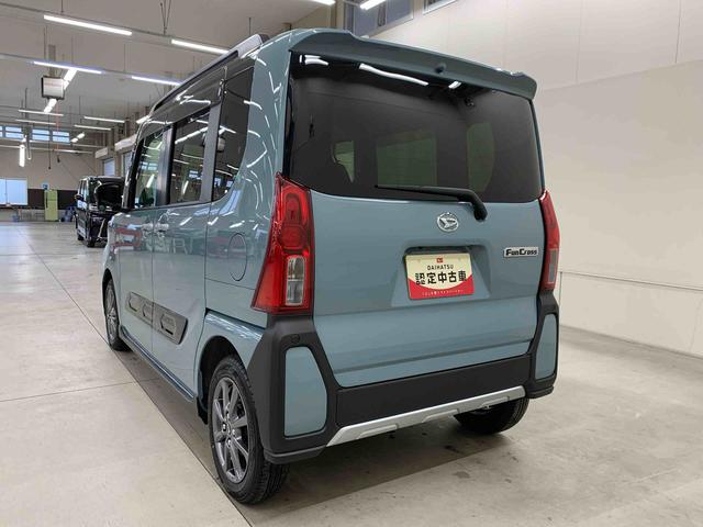 タントファンクロス　ｅｃｏＩＬＤＥ非装着車　２ＷＤ両側電動スライドドア・ＬＥＤヘッドライト・パノラマモニター・シートヒーター・スマートアシスト・アイドリングストップ・プッシュボタンスタート（群馬県）の中古車