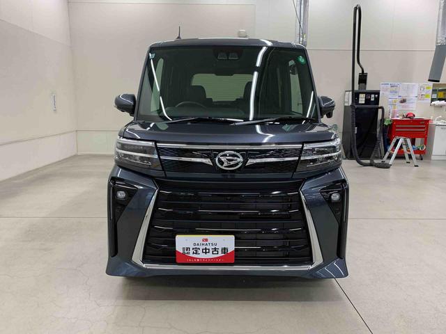 タントカスタムＸ　４ＷＤ両側電動スライドドア・ＬＥＤヘッドライト・パノラマモニター・シートヒーター・スマートアシスト・アイドリングストップ・プッシュボタンスタート・オートライト・オートマチックハイビーム・オートエアコン（群馬県）の中古車