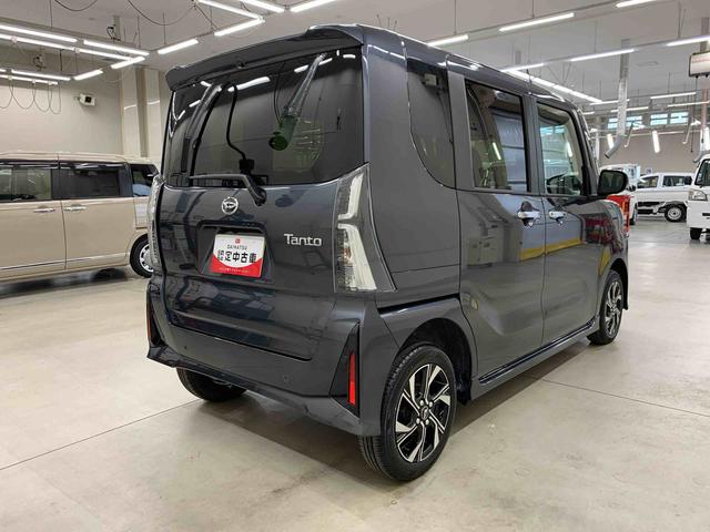 タントカスタムＸ　４ＷＤ両側電動スライドドア・ＬＥＤヘッドライト・パノラマモニター・シートヒーター・スマートアシスト・アイドリングストップ・プッシュボタンスタート・オートライト・オートマチックハイビーム・オートエアコン（群馬県）の中古車