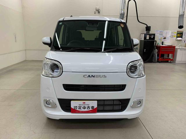 ムーヴキャンバスセオリーG ecoIDLE非装着車 2WD両側電動スライドドア・LEDヘッドライト・オートライト・オートマチックハイビーム・プッシュスタートボタン・アイドリングストップ・スマートアシスト・シートヒーター・電動格納式ドアミラー(群馬県)の中古車