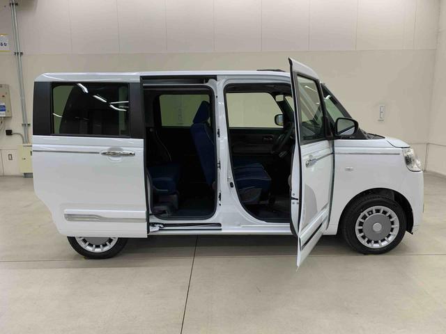 ムーヴキャンバスセオリーG ecoIDLE非装着車 2WD両側電動スライドドア・LEDヘッドライト・オートライト・オートマチックハイビーム・プッシュスタートボタン・アイドリングストップ・スマートアシスト・シートヒーター・電動格納式ドアミラー(群馬県)の中古車