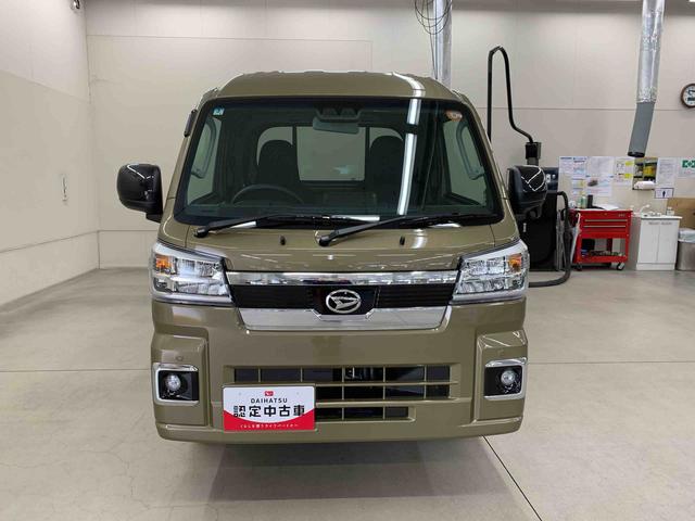 ハイゼットトラックジャンボエクストラ 4WDLEDヘッドライト・オートライト・オートマチックハイビーム・プッシュスタートボタン・アイドリングストップ・マニュアルエアコン・スマートアシスト・電動格納式ドアミラー(群馬県)の中古車
