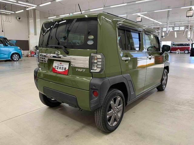 タフトＧターボ　２ＷＤＬＥＤヘッドライト・オートライト・オートマチックハイビーム・ナビ・ドライブレコーダー・ＥＴＣ・プッシュスタートボタン・アイドリングストップ・シートヒーター・電動格納式ドアミラー（群馬県）の中古車