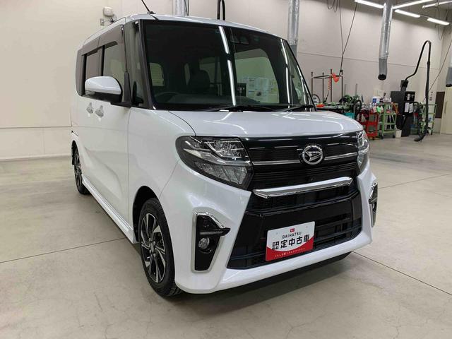 タントカスタムＸ　２ＷＤ両側電動スライドドア・ＬＥＤヘッドライト・オートライト・オートマチックハイビーム・ナビ・ＥＴＣ・ドライブレコーダー・プッシュスタートボタン・アイドリングストップ・シートヒーター・スマートアシスト（群馬県）の中古車