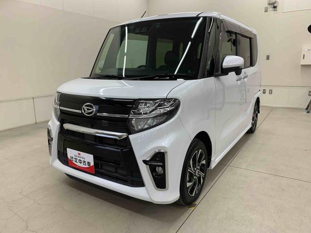 タントカスタムＸ　２ＷＤ両側電動スライドドア・ＬＥＤヘッドライト・オートライト・オートマチックハイビーム・ナビ・ＥＴＣ・ドライブレコーダー・プッシュスタートボタン・アイドリングストップ・シートヒーター・スマートアシスト（群馬県）の中古車