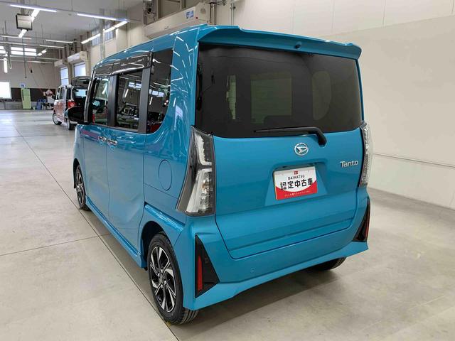 タントカスタムX 2WD両側電動スライドドア・LEDヘッドライト・オートライト・オートマチックハイビーム・プッシュスタートボタン・アイドリングストップ・シートヒーター・電動パーキングブレーキ・スマートアシスト(群馬県)の中古車