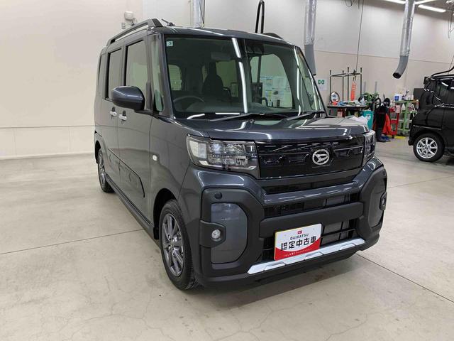 タントファンクロス 2WD両側電動スライドドア・LEDヘッドライト・オートライト・オートマチックハイビーム・プッシュスタートボタン・アイドリングストップ・シートヒーター・電動パーキングブレーキ・スマートアシスト(群馬県)の中古車