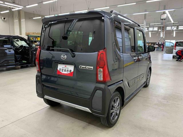 タントファンクロス 2WD両側電動スライドドア・LEDヘッドライト・オートライト・オートマチックハイビーム・プッシュスタートボタン・アイドリングストップ・シートヒーター・電動パーキングブレーキ・スマートアシスト(群馬県)の中古車