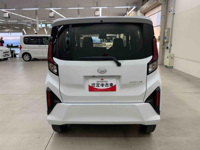 ムーヴＧ　２ＷＤ左側電動スライドドア・ＬＥＤヘッドライト・バックカメラ・プッシュボタンスタート・アイドリングストップ・スマートアシスト・オートライト・オートマチックハイビーム・オートエアコン・電動格納式ドアミラー（群馬県）の中古車