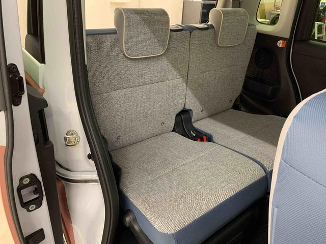 ムーヴキャンバスストライプスG 2WD両側電動スライドドア・LEDヘッドライト・オートライト・オートマチックハイビーム・プッシュスタートボタン・アイドリングストップ・シートヒーター・電動パーキングブレーキ・スマートアシスト(群馬県)の中古車