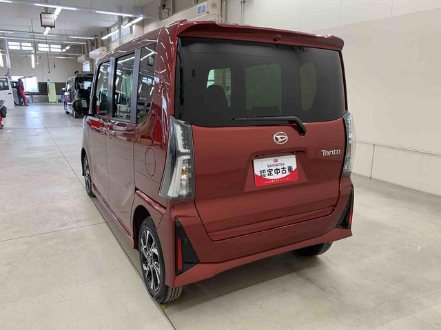 タントカスタムX 2WD両側電動スライドドア・LEDヘッドライト・オートライト・オートマチックハイビーム・プッシュスタートボタン・アイドリングストップ・シートヒーター・電動パーキングブレーキ・スマートアシスト(群馬県)の中古車