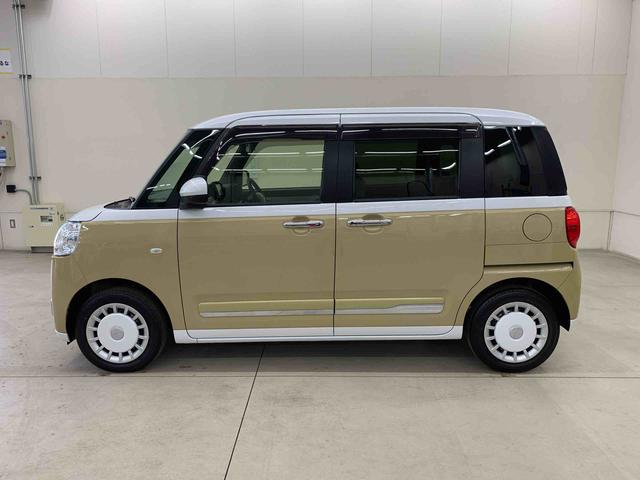 ムーヴキャンバスストライプスＧ　２ＷＤディスプレイオーディオ・ＥＴＣ・両側電動スライドドア・ＬＥＤヘッドライト・オートライト・オートマチックハイビーム・シートヒーター・電動パーキングブレーキ・スマートアシスト（群馬県）の中古車