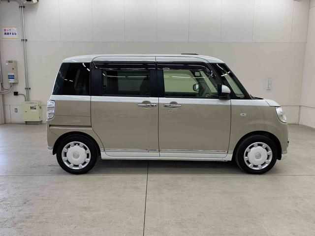 ムーヴキャンバスGメイクアップVS SAIII 2WD両側電動スライドドア・ナビ・LEDヘッドライト・オートライト・オートマチックハイビーム・プッシュスタートボタン・アイドリングストップ・オートエアコン・電動格納式ドアミラー・スマートアシストIII(群馬県)の中古車