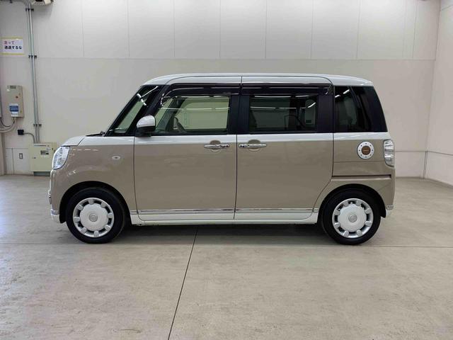 ムーヴキャンバスGメイクアップVS SAIII 2WD両側電動スライドドア・ナビ・LEDヘッドライト・オートライト・オートマチックハイビーム・プッシュスタートボタン・アイドリングストップ・オートエアコン・電動格納式ドアミラー・スマートアシストIII(群馬県)の中古車