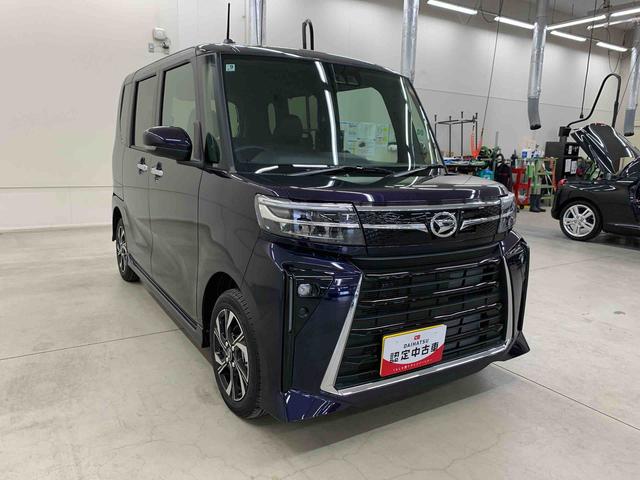 タントカスタムＸ　２ＷＤ両側電動スライドドア・ＬＥＤヘッドライト・オートライト・オートマチックハイビーム・プッシュスタートボタン・アイドリングストップ・シートヒーター・電動パーキングブレーキ・スマートアシスト（群馬県）の中古車
