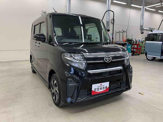 タントカスタムＸ　２ＷＤ両側電動スライドドア・ＬＥＤヘッドライト・オートライト・オートマチックハイビーム・プッシュボタンスタート・アイドリングストップ・オートエアコン・バックカメラ・電動格納式ドアミラー・スマートアシスト（群馬県）の中古車